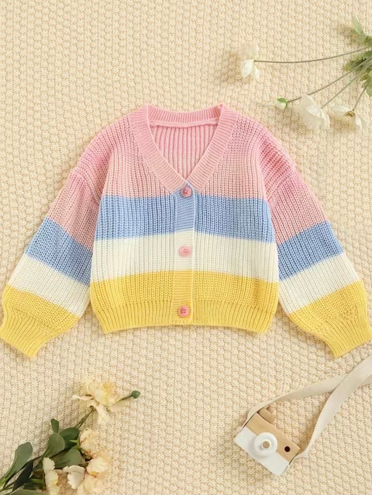 Rainbow Sweater - Mama and Mini Collection - Kids and Baby Sizing
