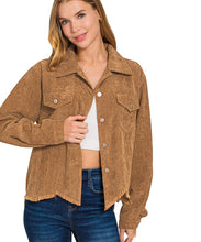 Distressed Corduroy Jacket