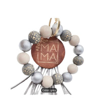 MAMA Beaded Key Chain Bracelet