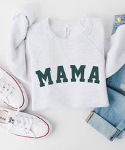 Varsity Font MAMA Premium Bella Canvas Crew
