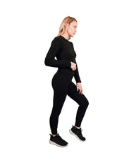 Brooklyn Knit Two Piece Cropped Sweater and Leggings Set