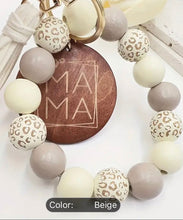 MAMA Beaded Key Chain Bracelet