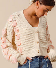 Ribbon Love Ivory Cardigan