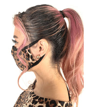 "Leopard Me" Biker Short Set with Matching Face Mask