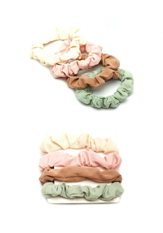 Earthy Colors Scrunchies Pack -  Bundle